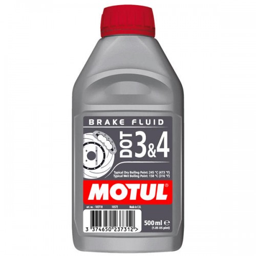 Motul Brake Fluid DOT 3 & 4 0.5L